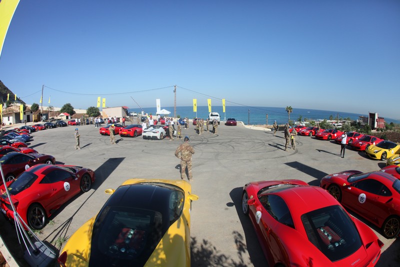 Ferrari Panorama Lebanon 2016 Ride